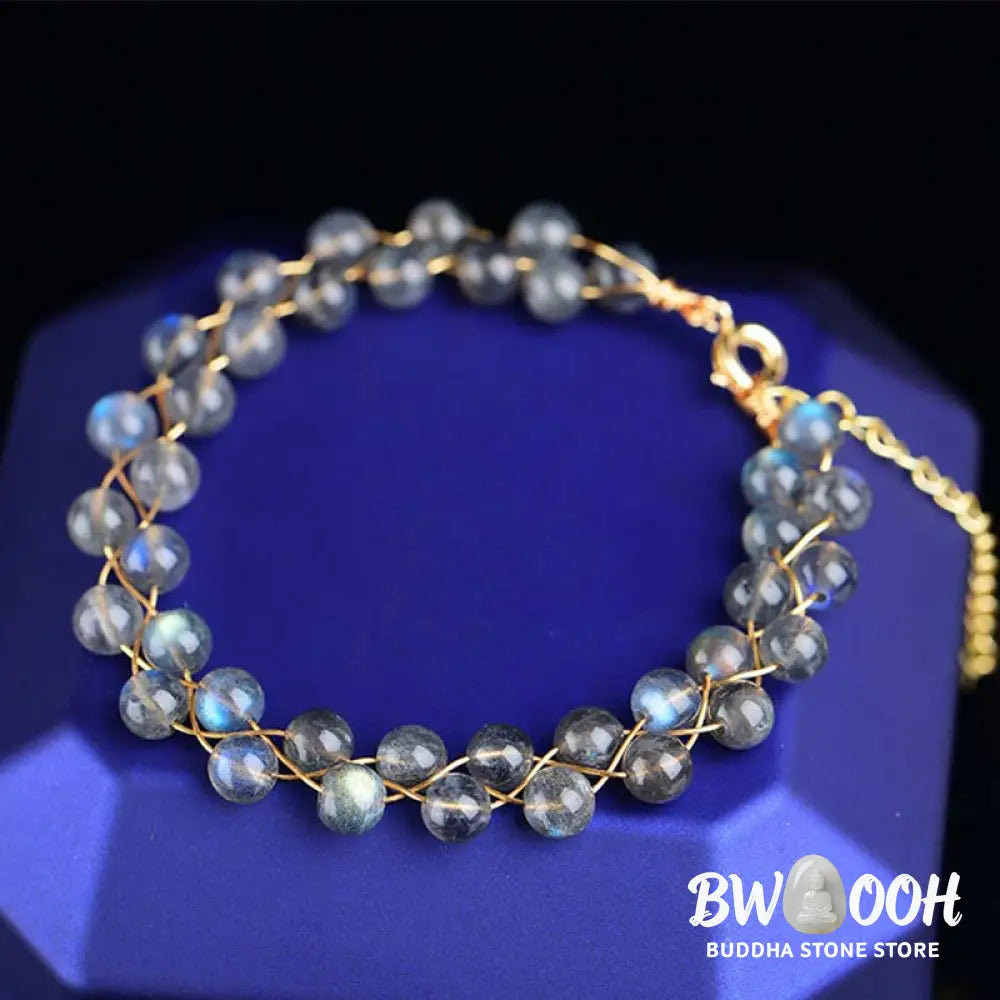 Buddha Stones Natural Moonstone Love Blessing Bracelet - BWOOOH - Moonstone - Bracelet