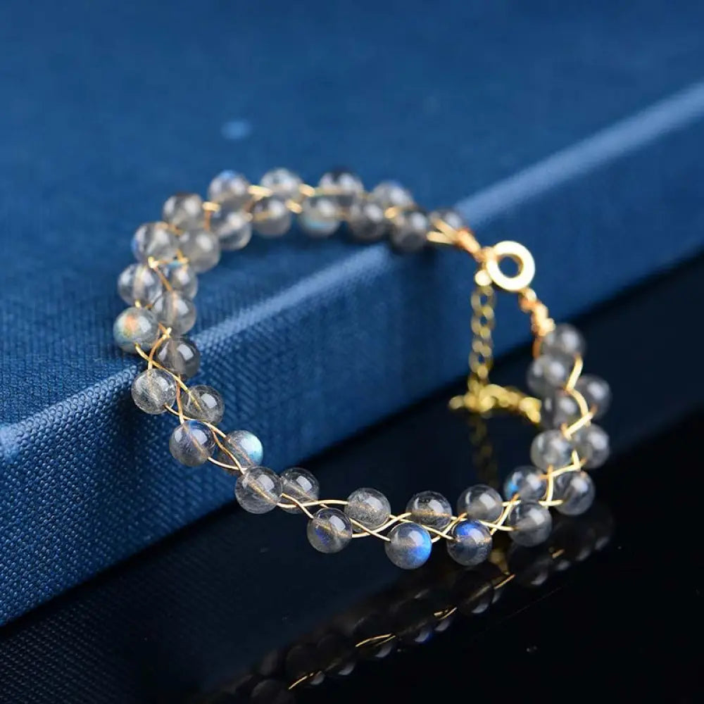 BWOOOH Natural Moonstone Love Blessing Bracelet - BWOOOH - Moonstone - Bracelet