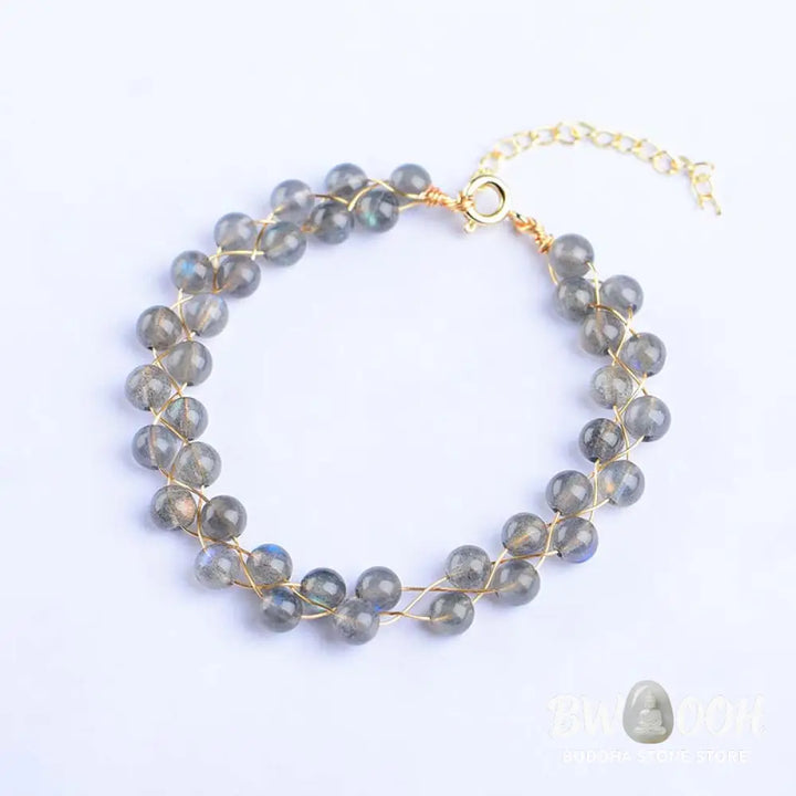 Buddha Stones Natural Moonstone Love Blessing Bracelet - BWOOOH - Moonstone - Bracelet