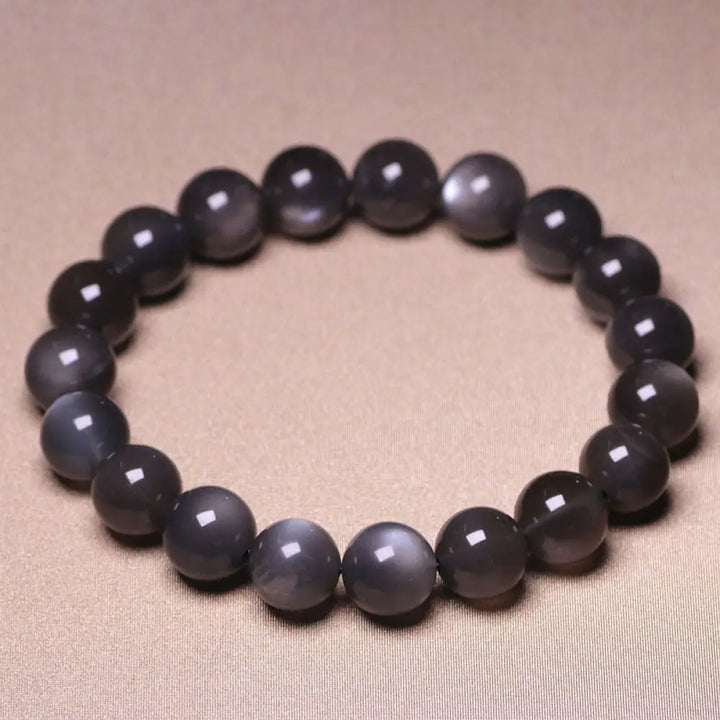 Buddha Stones Natural Moonstone Positive Love Beads Bracelet - BWOOOH - 10mm - Bracelet