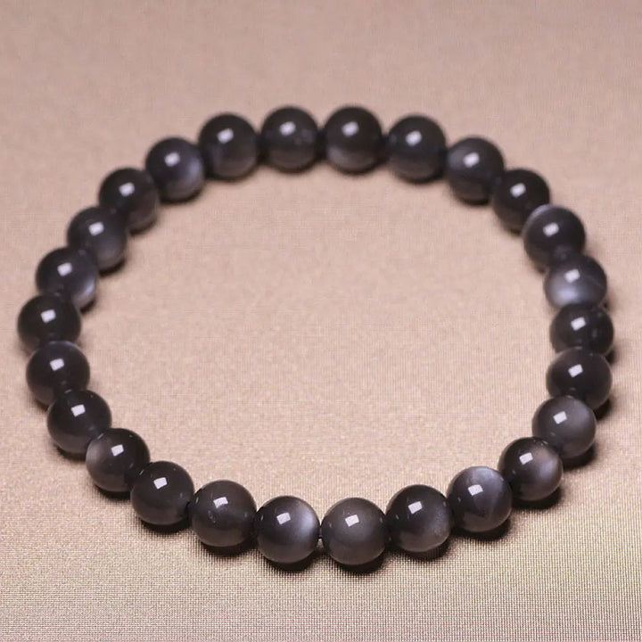 Buddha Stones Natural Moonstone Positive Love Beads Bracelet - BWOOOH - 7mm - Bracelet