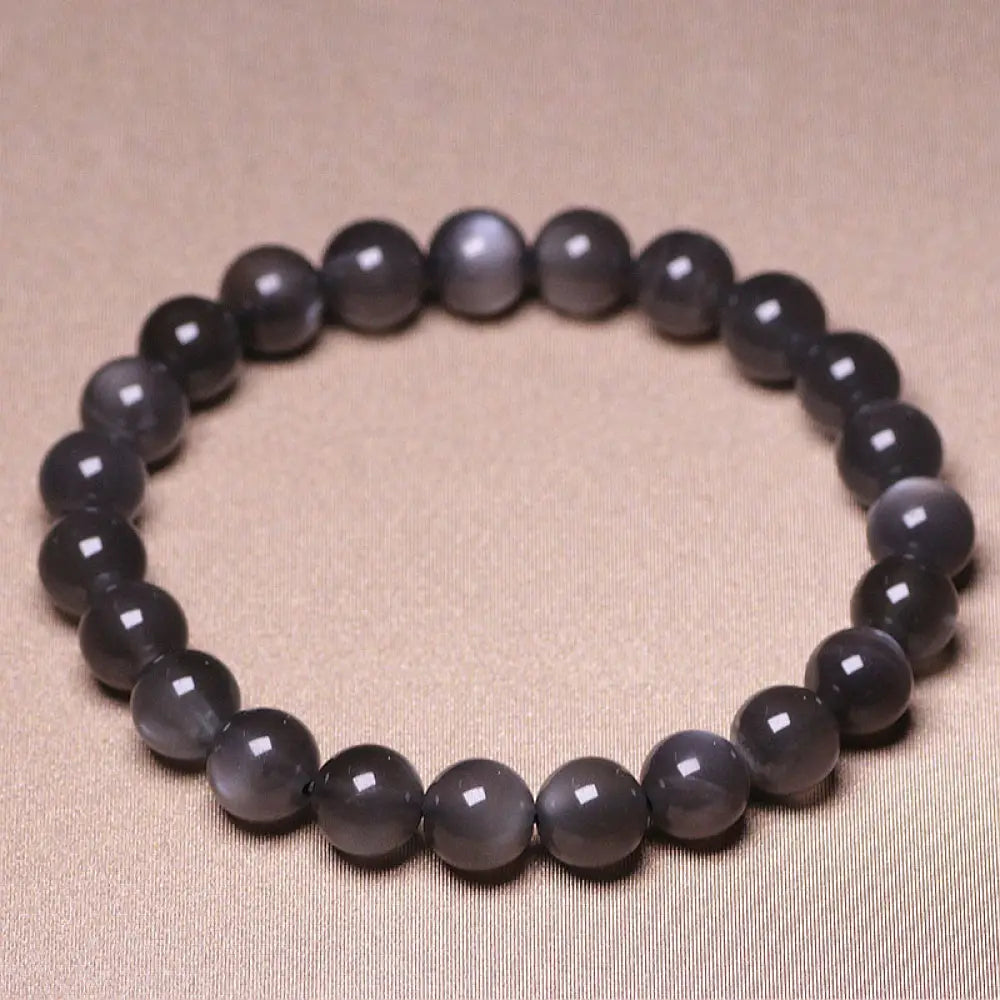 Buddha Stones Natural Moonstone Positive Love Beads Bracelet - BWOOOH - 8mm - Bracelet