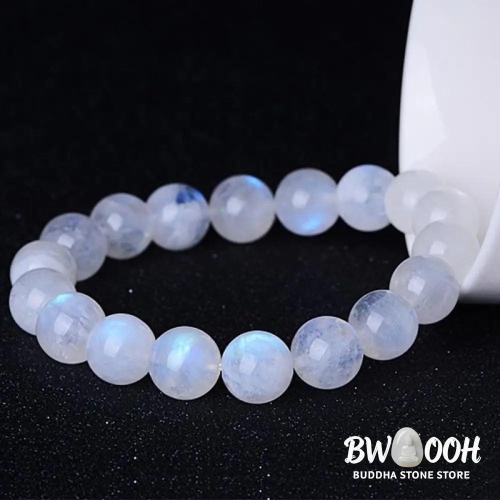 Buddha Stones Natural Moonstone Prosperity Bracelet - BWOOOH - Bracelet