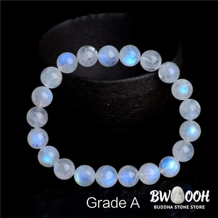 Buddha Stones Natural Moonstone Prosperity Bracelet - BWOOOH - Bracelet