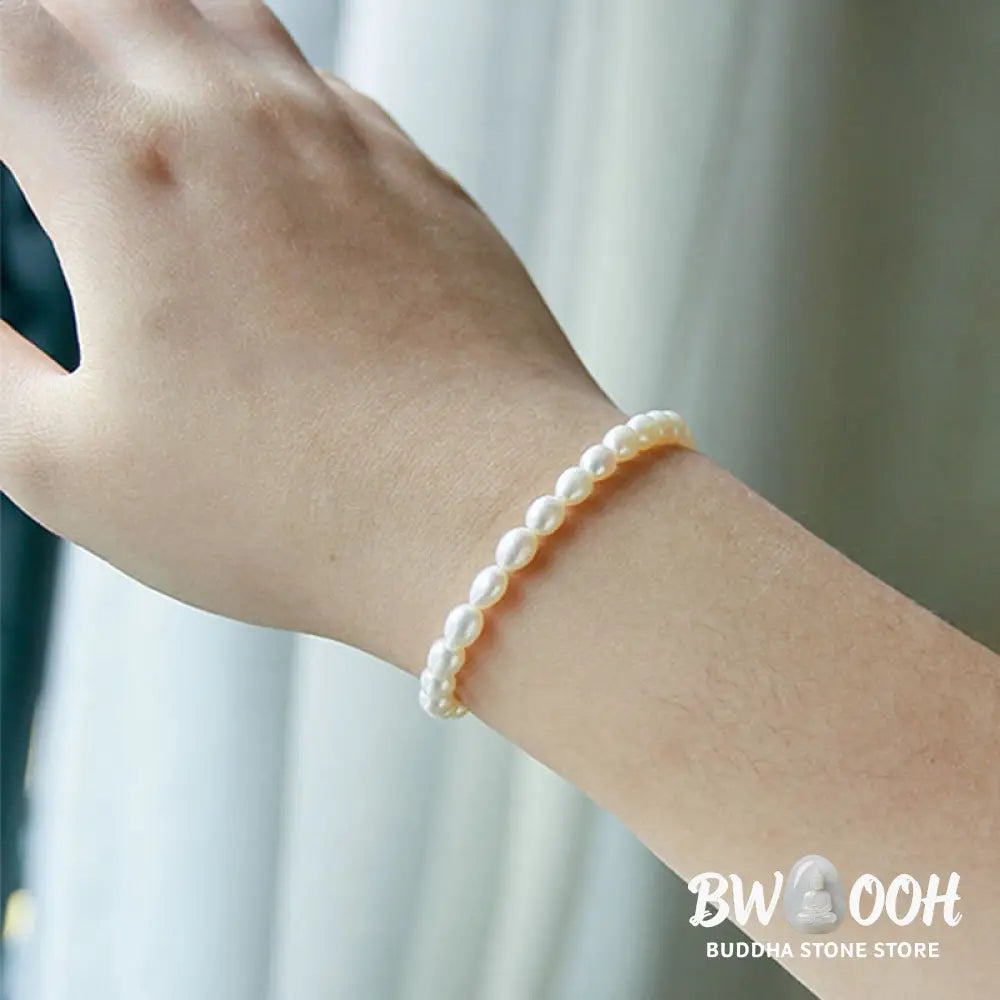 Buddha Stones Natural Pearl Healing Beaded Bracelet - BWOOOH - Bracelet