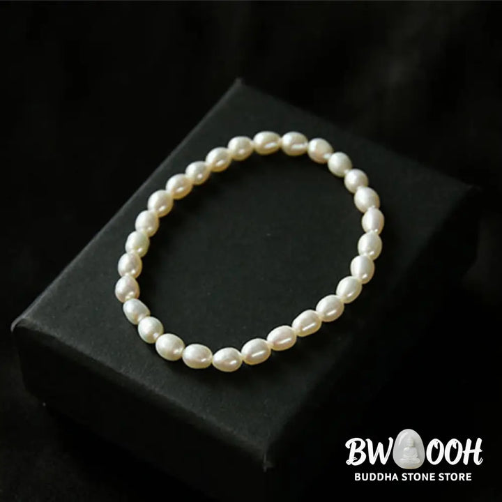 Buddha Stones Natural Pearl Healing Beaded Bracelet - BWOOOH - Bracelet