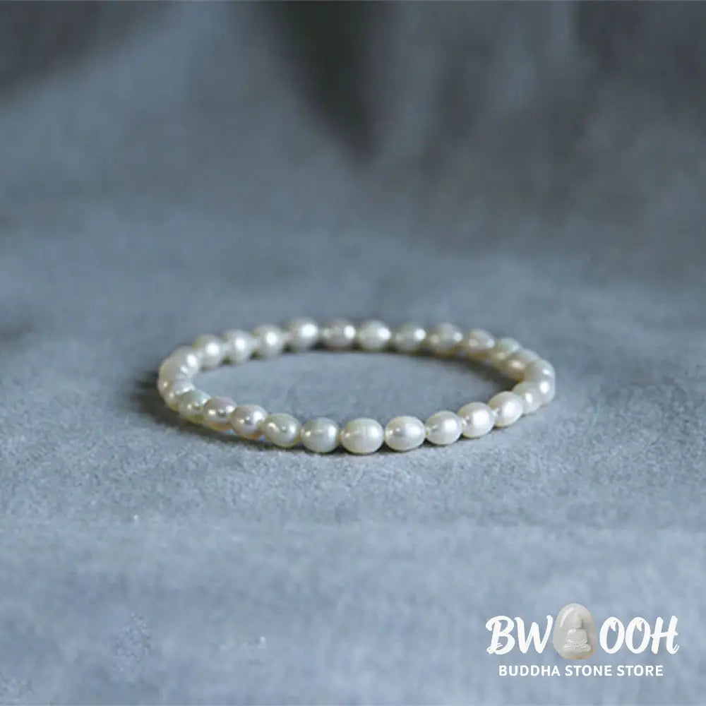 Buddha Stones Natural Pearl Healing Beaded Bracelet - BWOOOH - Bracelet