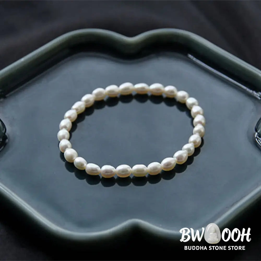 Buddha Stones Natural Pearl Healing Beaded Bracelet - BWOOOH - Bracelet