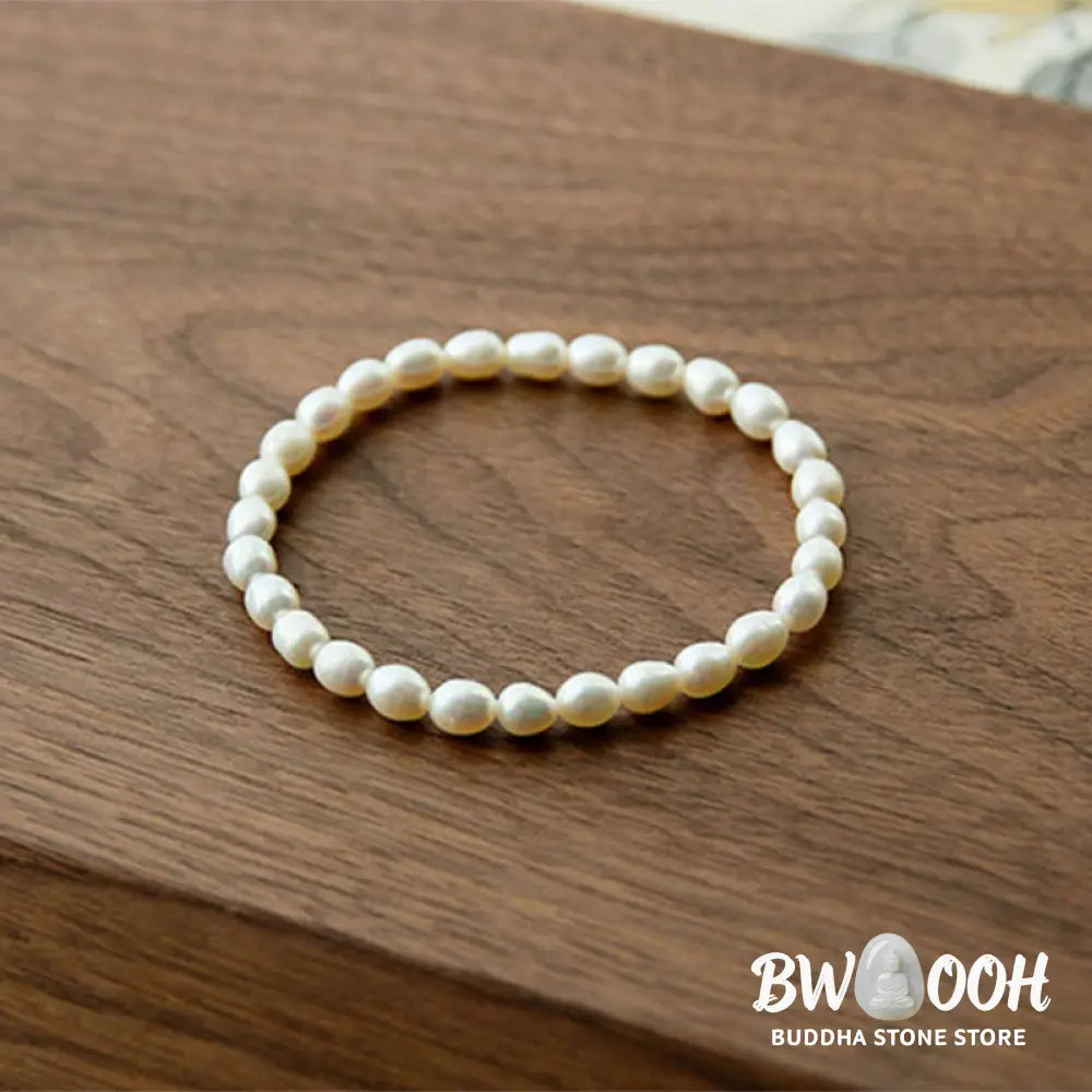 Buddha Stones Natural Pearl Healing Beaded Bracelet - BWOOOH - Bracelet