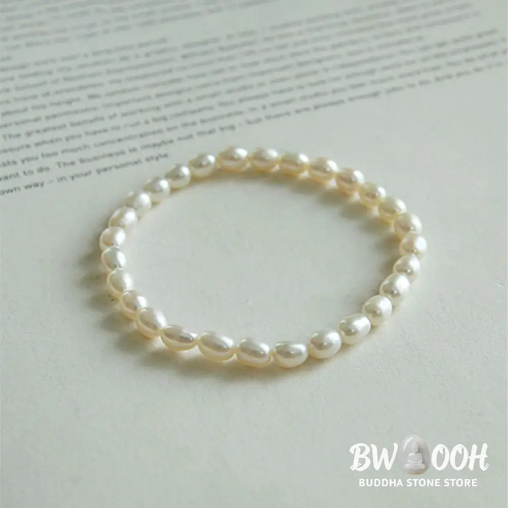 Buddha Stones Natural Pearl Healing Beaded Bracelet - BWOOOH - Bracelet
