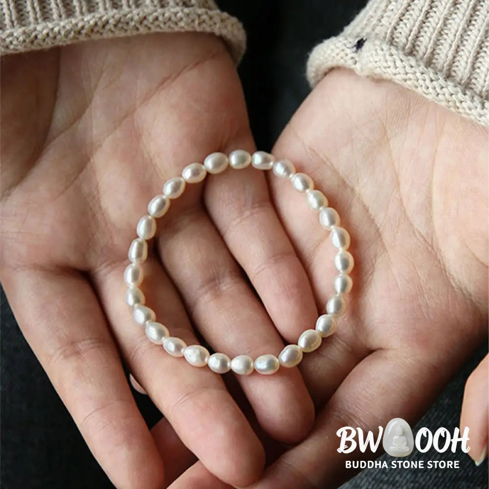 Buddha Stones Natural Pearl Healing Beaded Bracelet - BWOOOH - Bracelet