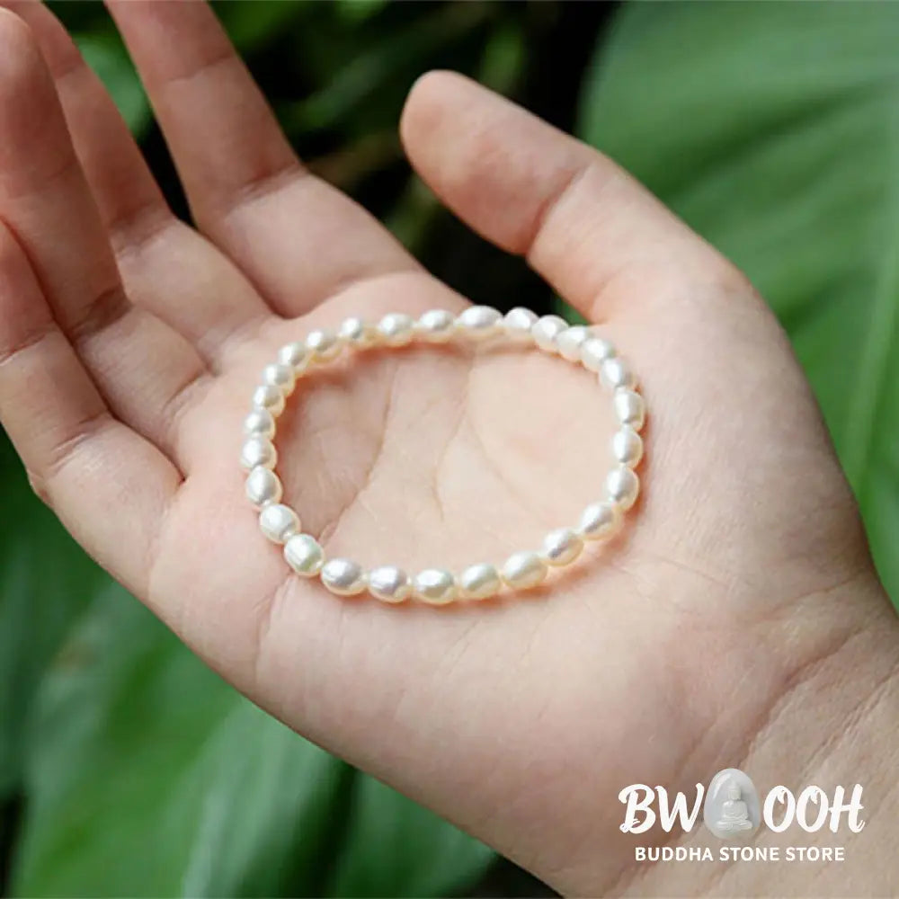 Buddha Stones Natural Pearl Healing Beaded Bracelet - BWOOOH - Bracelet