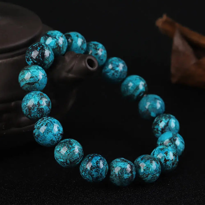 BWOOOH Natural Phoenix Stone Strength Courage Bracelet - BWOOOH - 8mm - Bracelet
