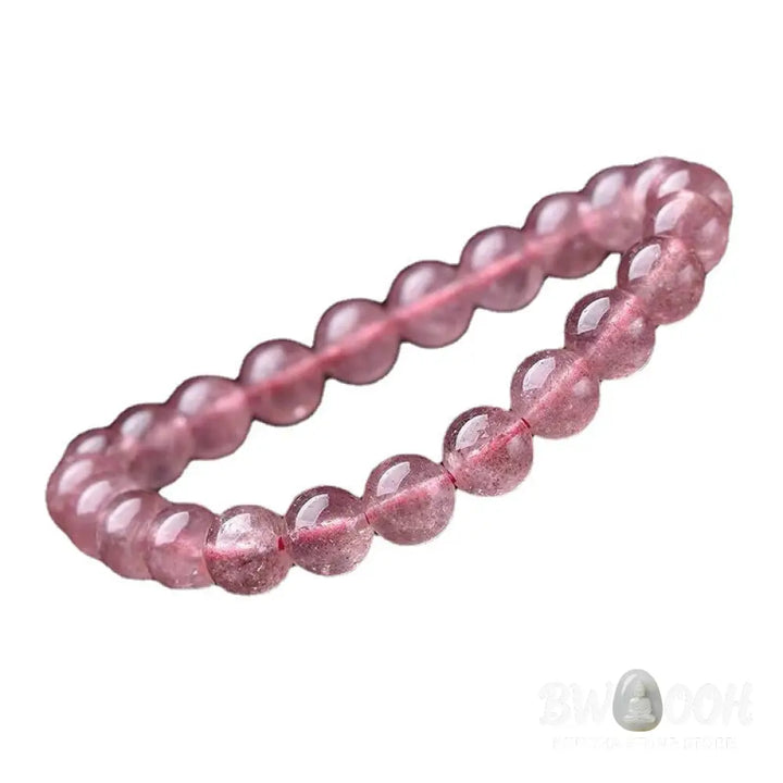 Buddha Stones Natural Rose Quartz Love Caring Bracelet - BWOOOH - Bracelet