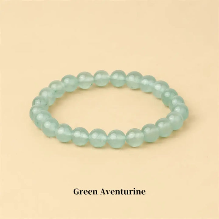 Buddha Stones Natural Stone Quartz Healing Beads Bracelet - BWOOOH - 6mm / Green Aventurine - Bracelet