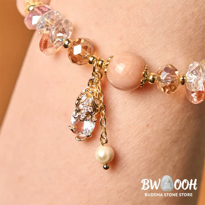 Buddha Stones Natural Sun Stone PiXiu Wealth Bracelet - BWOOOH - Sun Stone(Wrist Circumference: 15-17cm) - Bracelet