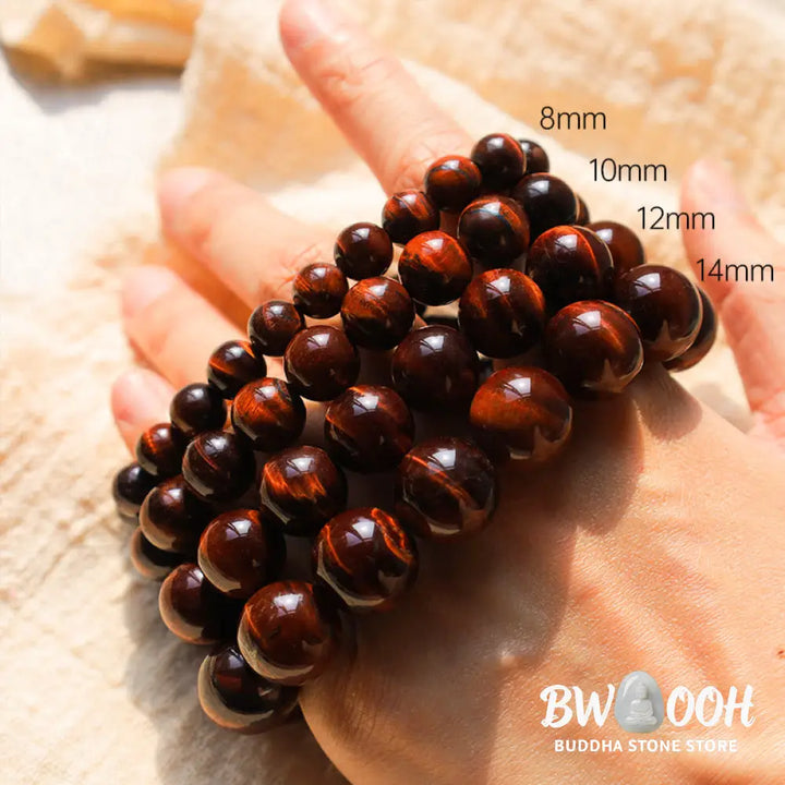 Buddha Stones Natural Tiger Eye Healing Bead Bracelet - Bracelet