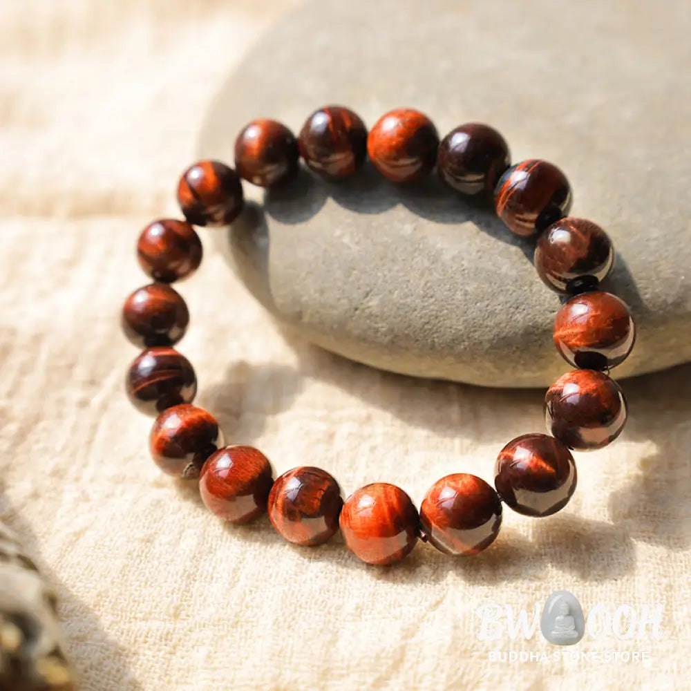 Buddha Stones Natural Tiger Eye Healing Bead Bracelet - BWOOOH - Bracelet