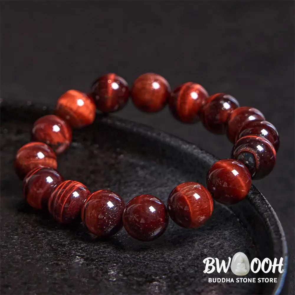 Buddha Stones Natural Tiger Eye Healing Bead Bracelet - BWOOOH - Bracelet