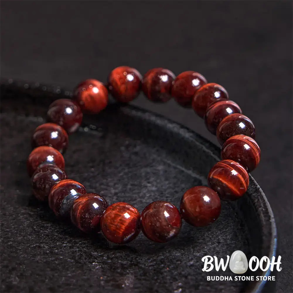 Buddha Stones Natural Tiger Eye Healing Bead Bracelet - BWOOOH - Bracelet