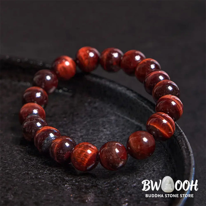 Buddha Stones Natural Tiger Eye Healing Bead Bracelet - BWOOOH - Bracelet