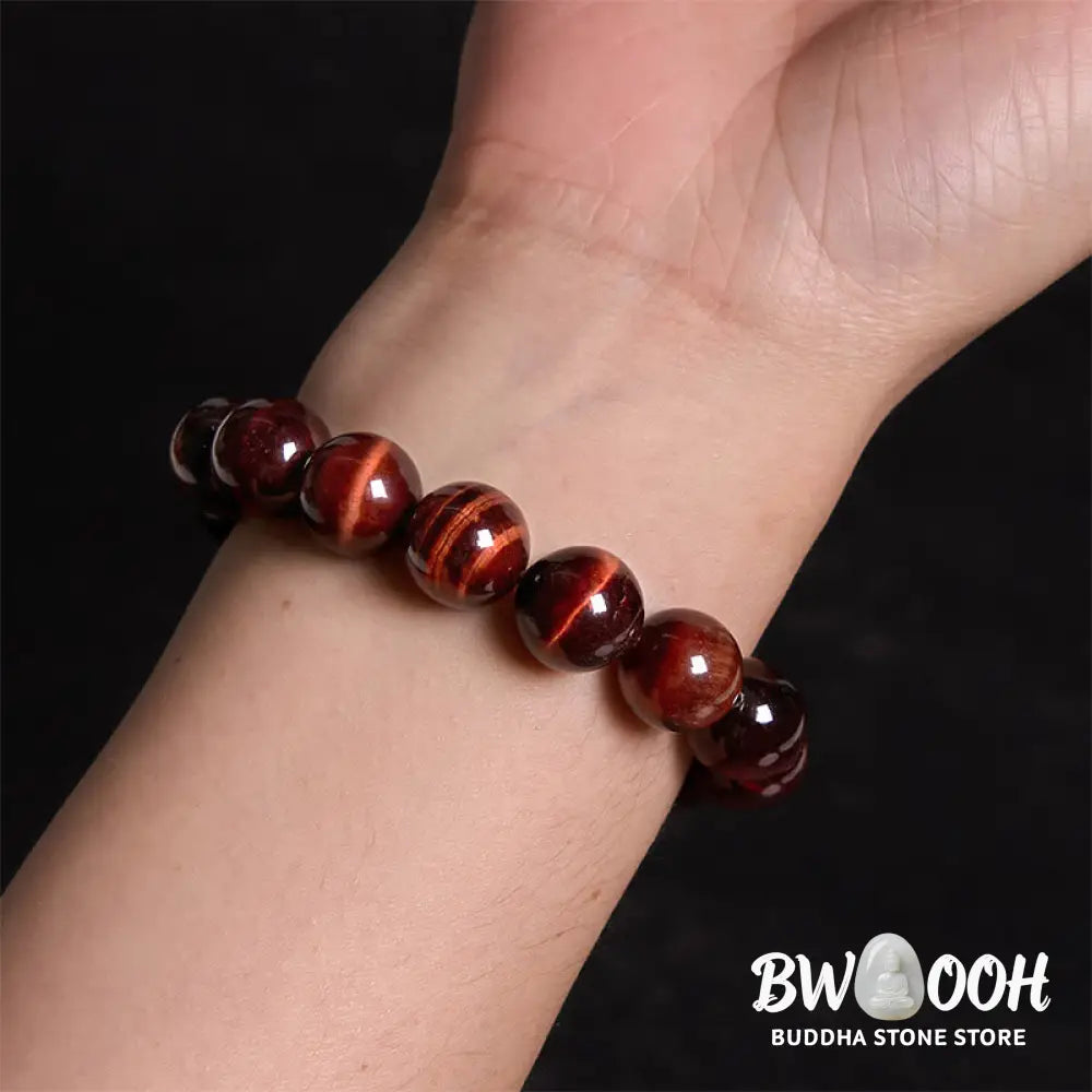 Buddha Stones Natural Tiger Eye Healing Bead Bracelet - BWOOOH - Bracelet