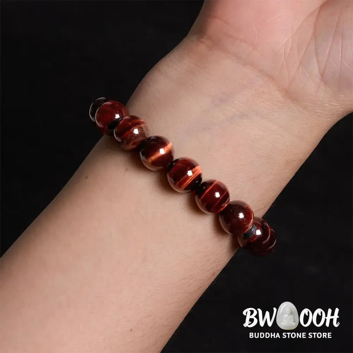 Buddha Stones Natural Tiger Eye Healing Bead Bracelet - BWOOOH - Bracelet