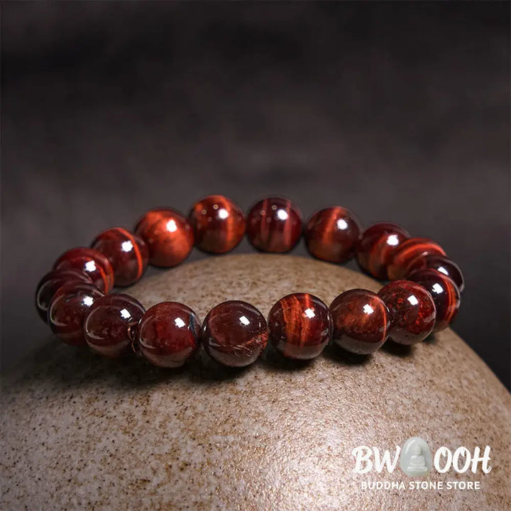 Buddha Stones Natural Tiger Eye Healing Bead Bracelet - BWOOOH - Bracelet
