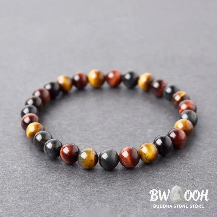 Buddha Stones Natural Tiger Eye Positive Protection Bracelet - BWOOOH - Bracelet