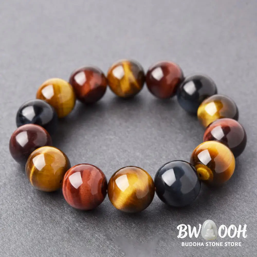 Buddha Stones Natural Tiger Eye Positive Protection Bracelet - BWOOOH - Bracelet