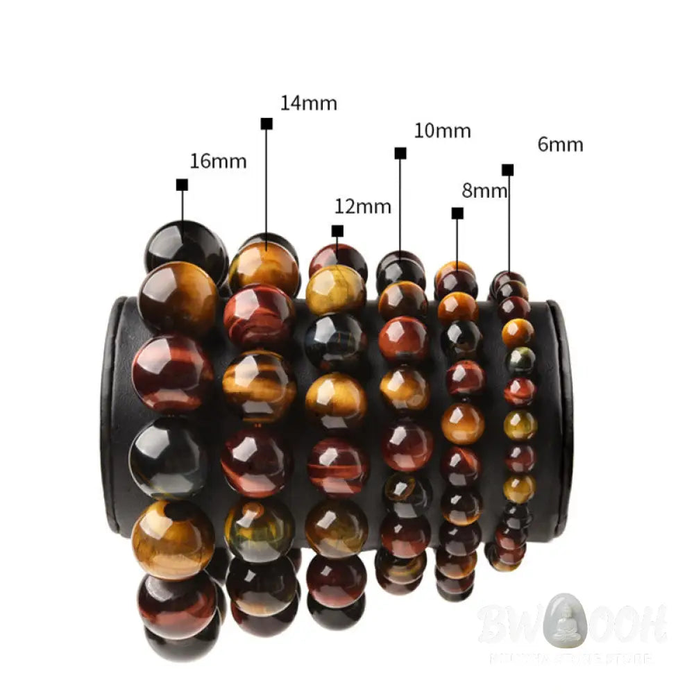 Buddha Stones Natural Tiger Eye Positive Protection Bracelet - BWOOOH - Bracelet