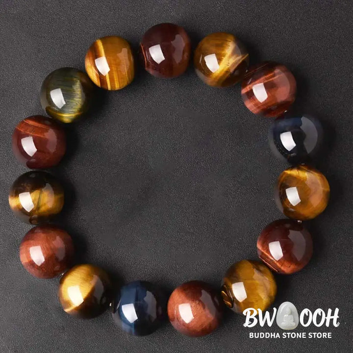 Buddha Stones Natural Tiger Eye Positive Protection Bracelet - BWOOOH - Bracelet