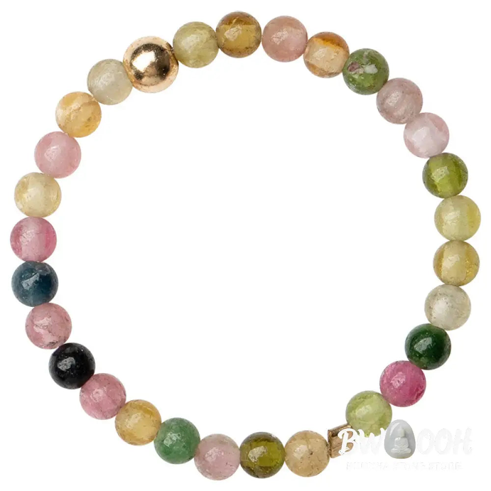 Buddha Stones Natural Tourmaline Positive Love Ring - BWOOOH - Ring