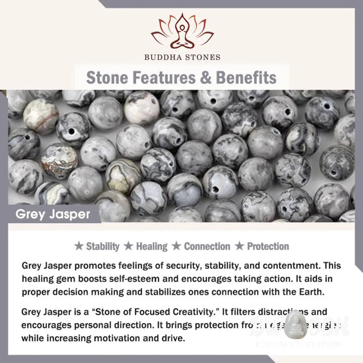 Buddha Stones Natural Various Stones Elephant Spiritual Strength Bracelet - Bracelet
