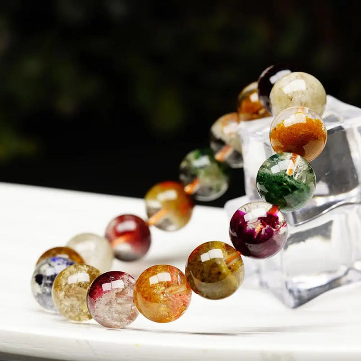 BWOOOH Natural Various Gemstone Crystal Love Bracelet - BWOOOH - Various Crystal Bracelet - Bracelet