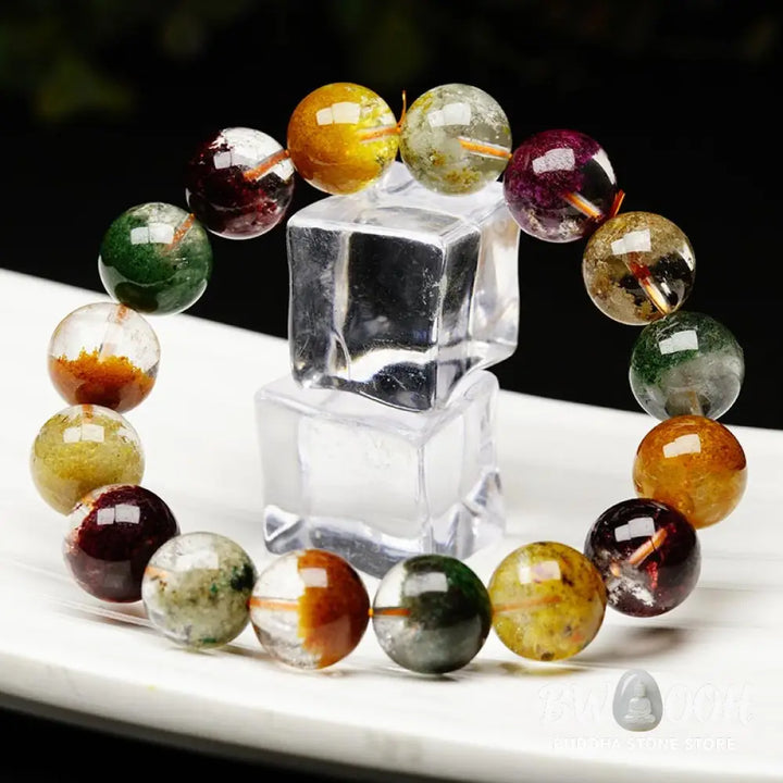 Buddha Stones Natural Various Gemstone Crystal Love Bracelet - BWOOOH - Various Crystal Bracelet - Bracelet
