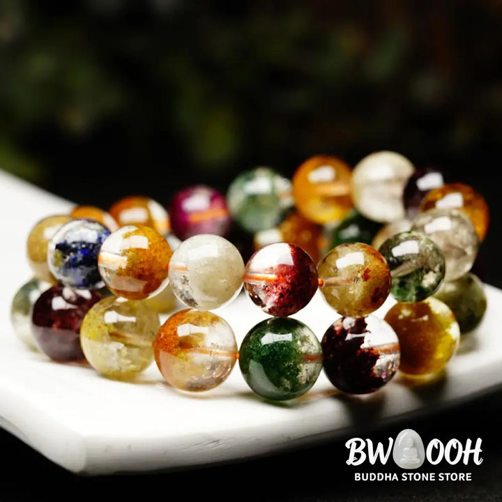 Buddha Stones Natural Various Gemstone Crystal Love Bracelet - BWOOOH - Various Crystal Bracelet - Bracelet