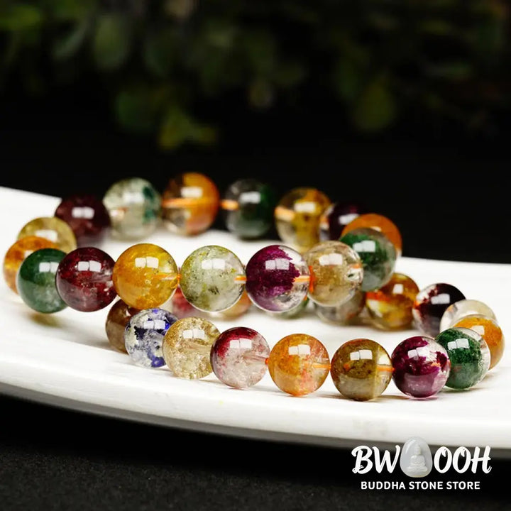 Buddha Stones Natural Various Gemstone Crystal Love Bracelet - BWOOOH - Various Crystal Bracelet - Bracelet