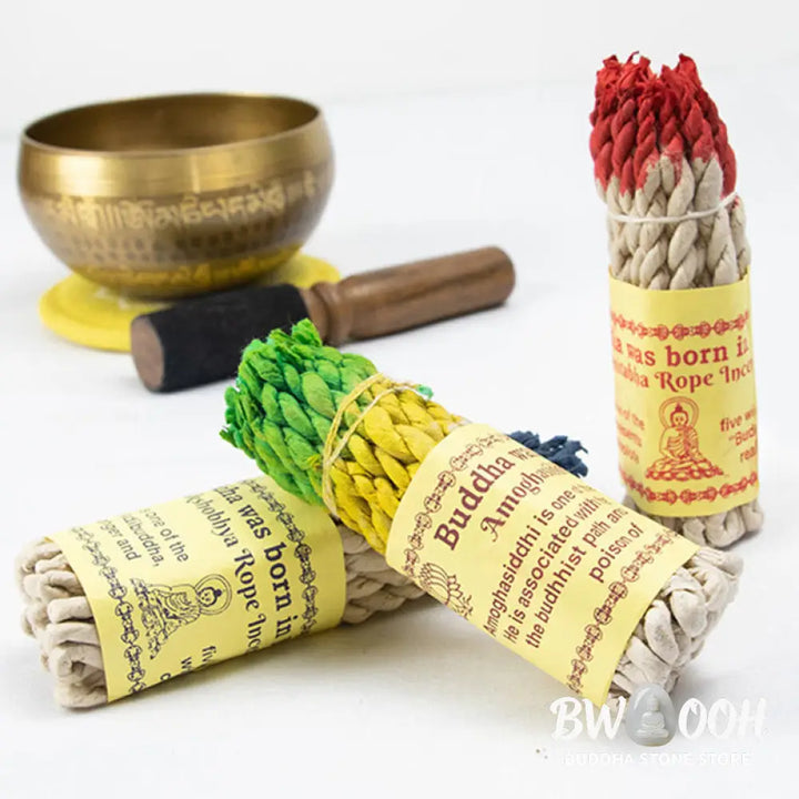 BWOOOH Nepal Rope Incense Purify Healing Meditation Incense - Incense