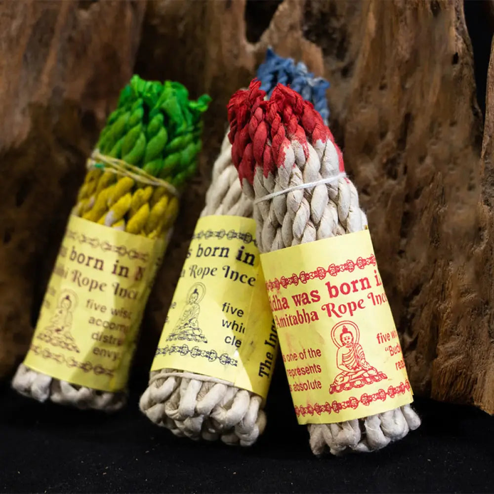 BWOOOH Nepal Rope Incense Purify Healing Meditation Incense - Incense