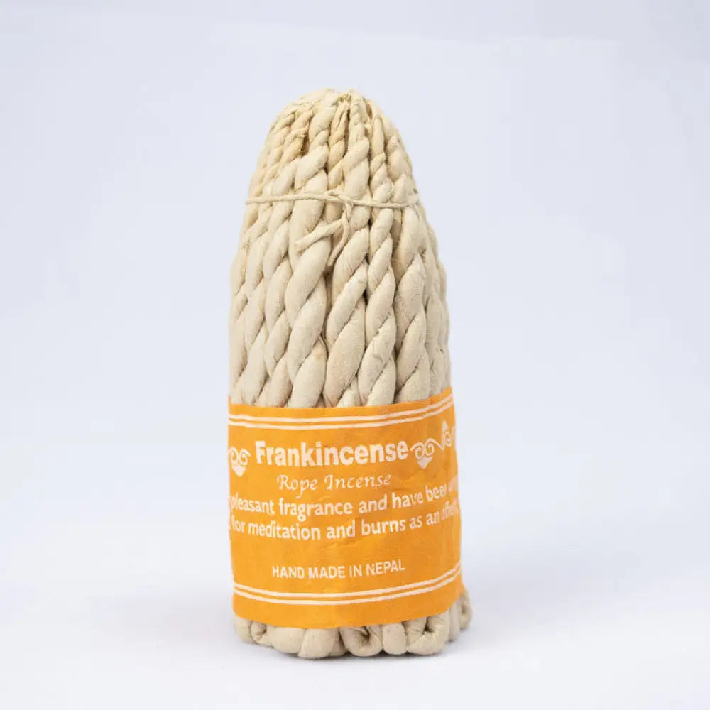 BWOOOH Nepal Rope Incense Purify Healing Meditation Incense - Frankincense 50Pcs Incense(10cm/Stick) - Incense