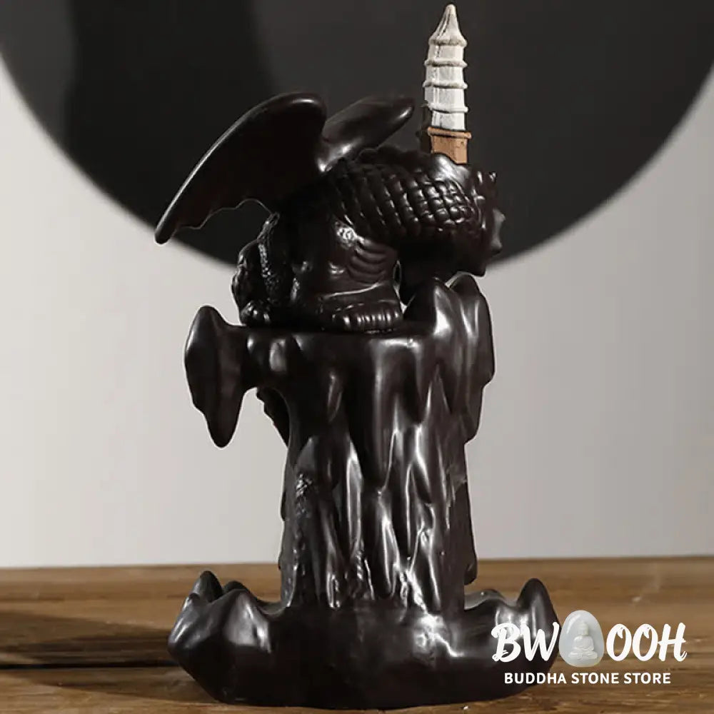 BWOOOH ceramic backflow incense burner - Nordic Dragon Ceramic Backflow Smok