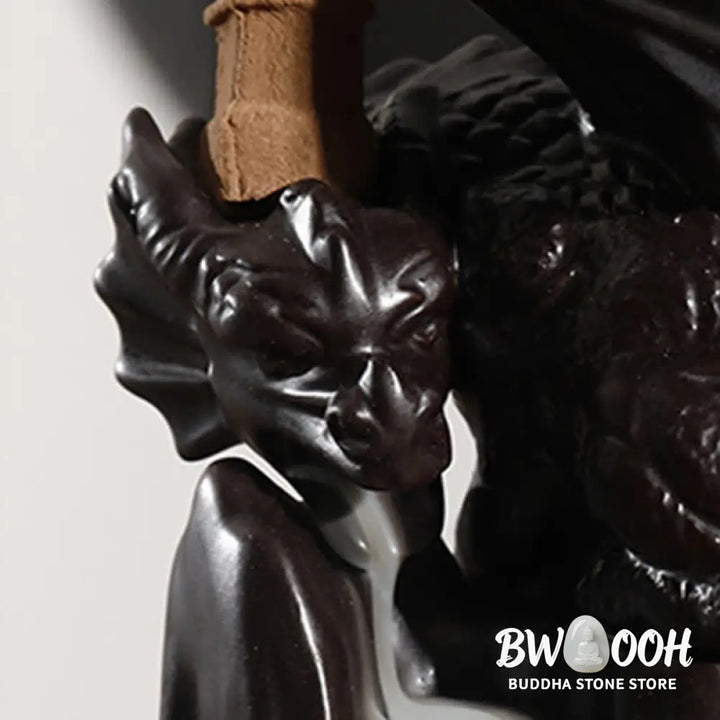 BWOOOH ceramic backflow incense burner - Nordic Dragon Ceramic Backflow Smok