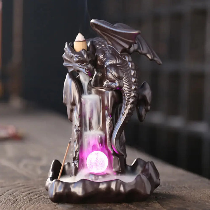 BWOOOH ceramic backflow incense burner - Nordic Dragon Ceramic Backflow Smok