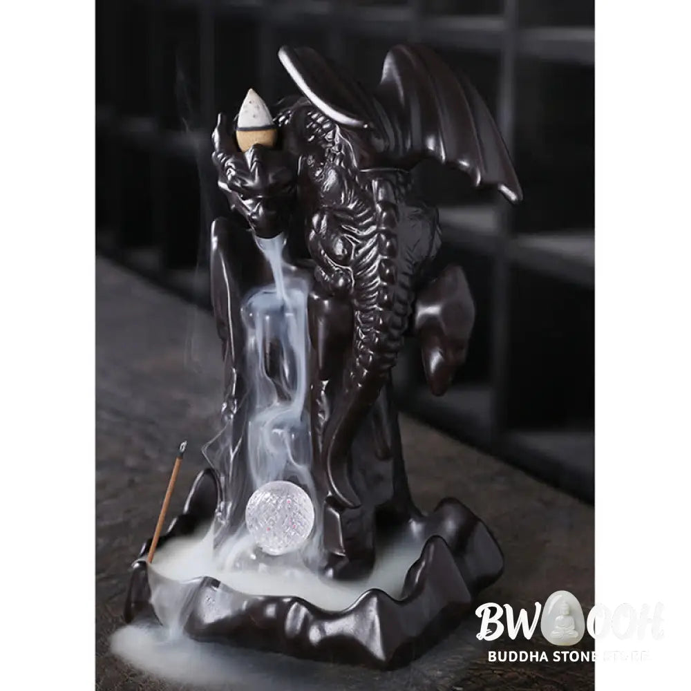 BWOOOH ceramic backflow incense burner - Nordic Dragon Ceramic Backflow Smok