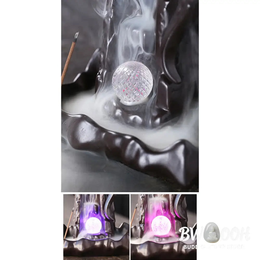 BWOOOH ceramic backflow incense burner - Nordic Dragon Ceramic Backflow Smok
