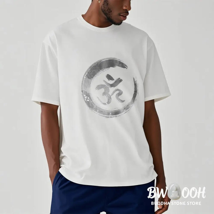 Buddha Stones OM Mantra Sanskrit Tee T-shirt - T-Shirts