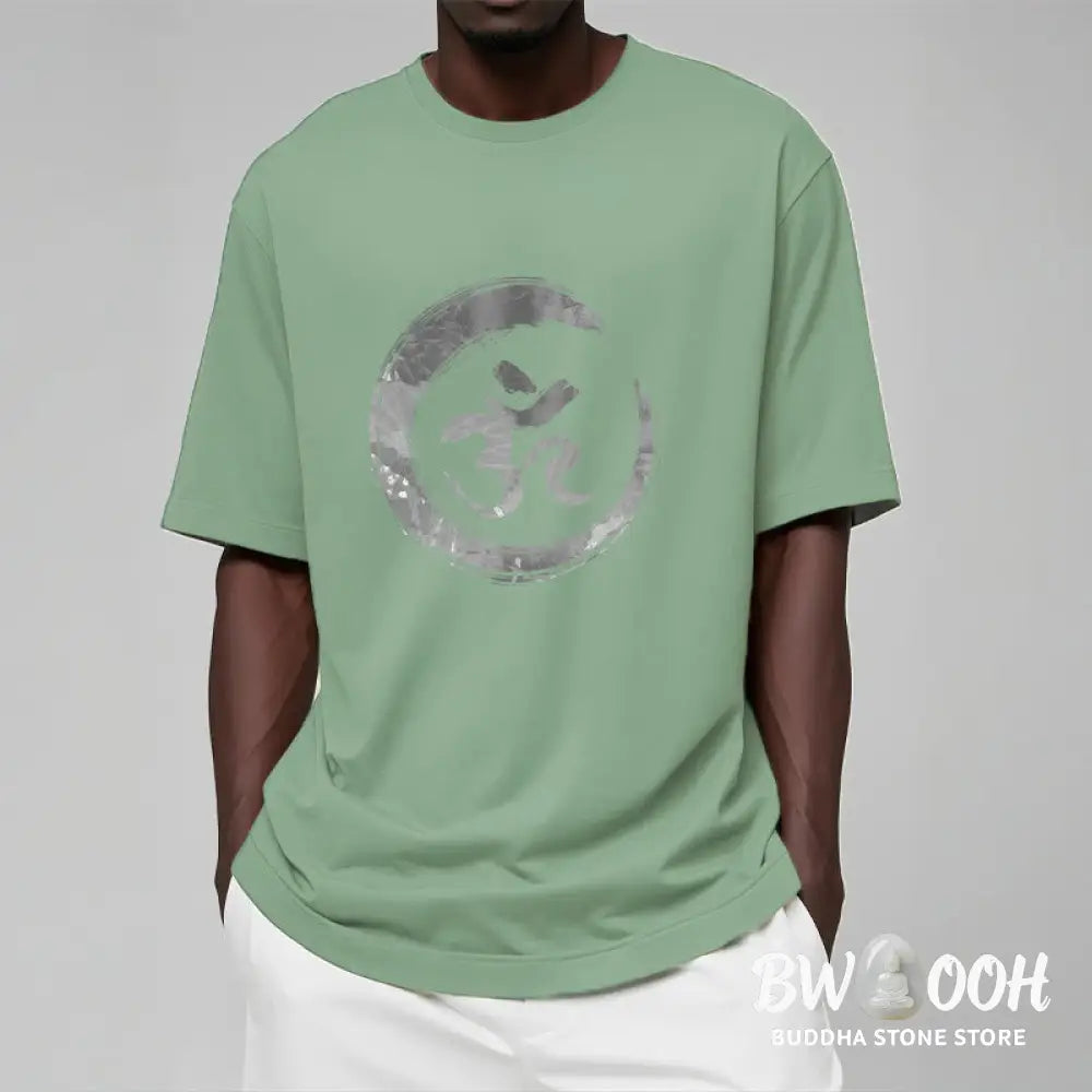 Buddha Stones OM Mantra Sanskrit Tee T-shirt - T-Shirts