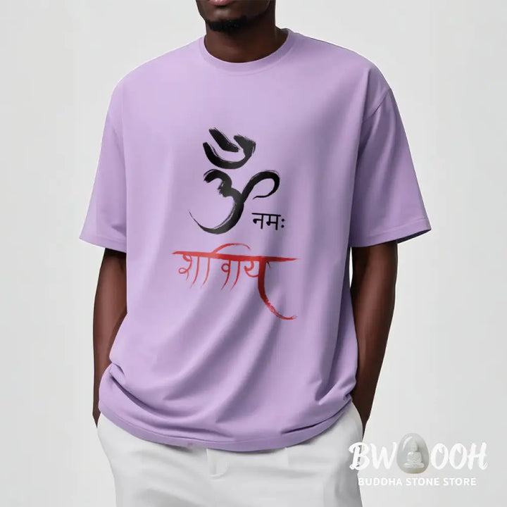Buddha Stones OM NAMAH SHIVAYA Mantra Sanskrit Tee T-shirt - T-Shirts