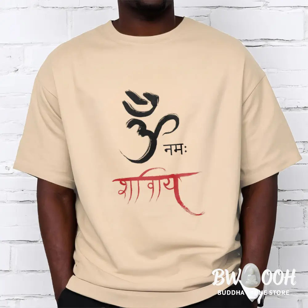 Buddha Stones OM NAMAH SHIVAYA Mantra Sanskrit Tee T-shirt - T-Shirts